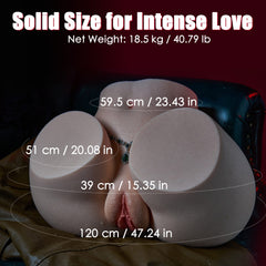 Vera: Realistic Silicone Big Ass Sex Doll with Bubble Butt